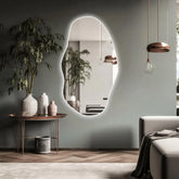 led mirror shape